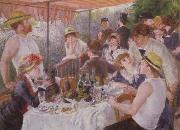 Pierre-Auguste Renoir Lucheon of the Boating Party oil painting artist